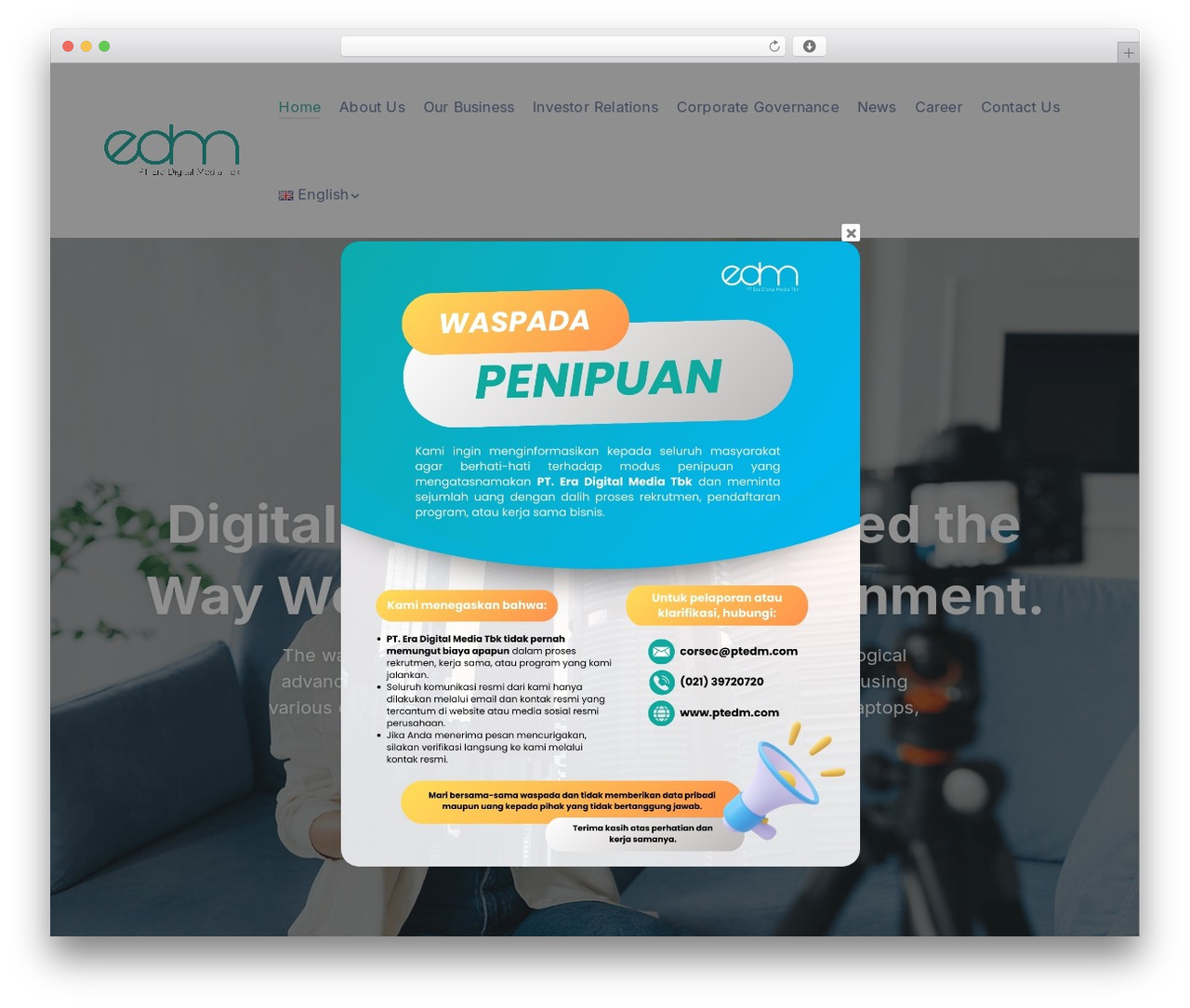 Sublime theme WordPress - ptedm.com