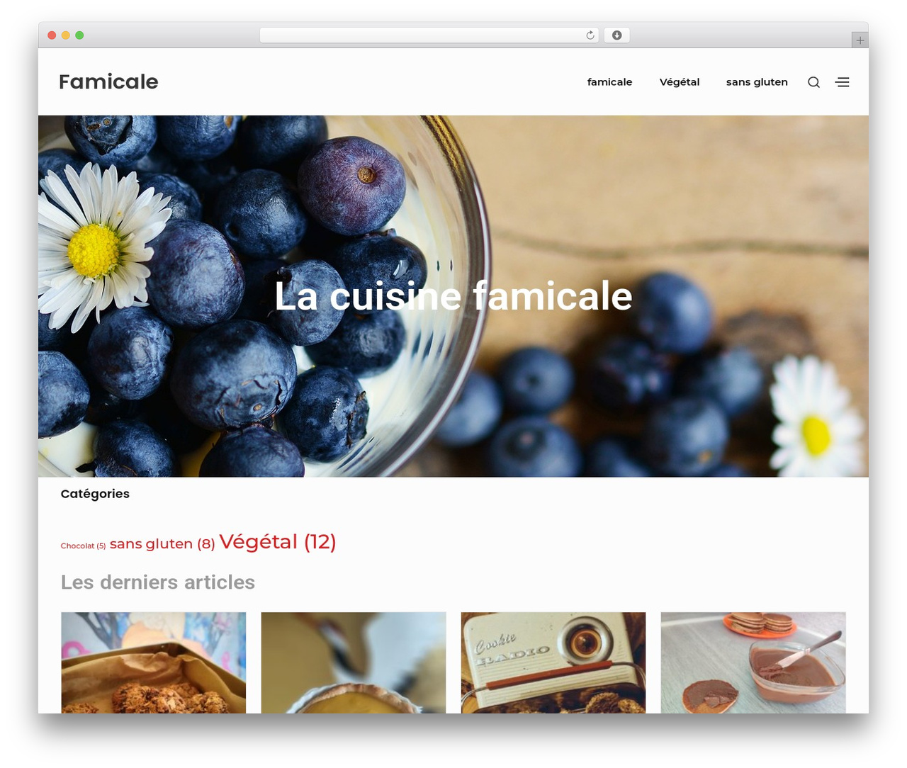 WordPress theme Bayleaf - famicale.ovh
