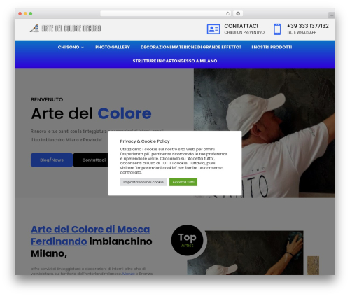 Smooth Scroll Up (smooth-scroll-up) free WordPress plugin - artedelcoloredimoscaferdinando.com