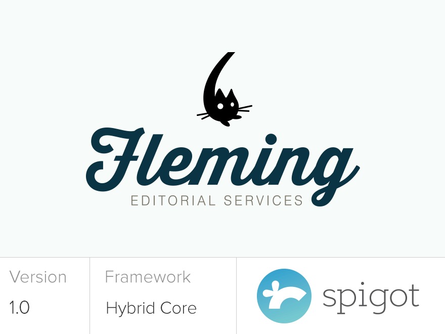 WordPress theme Fleming Editorial by Spigot