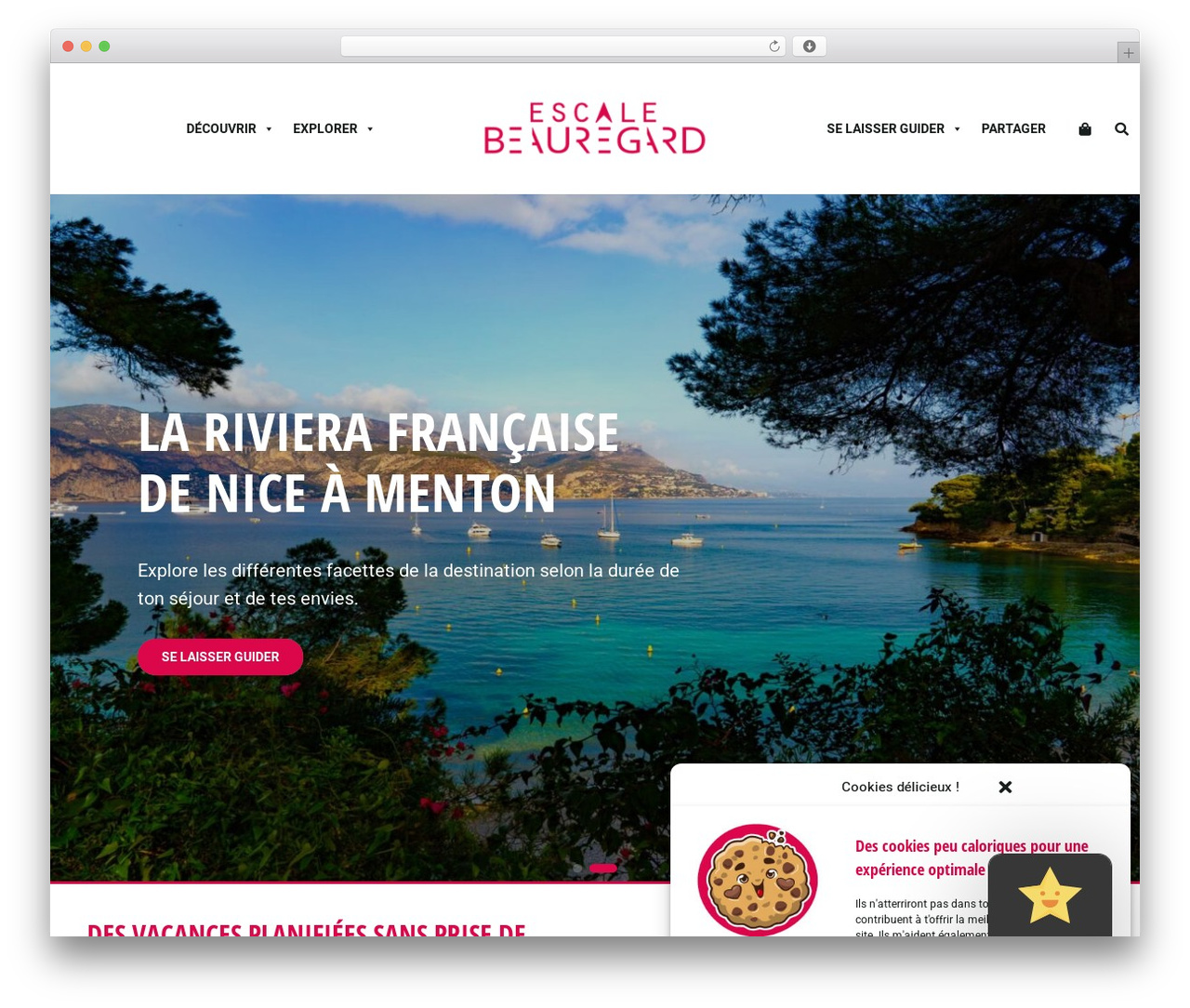 WordPress website theme Eaven - escalebeauregard.com