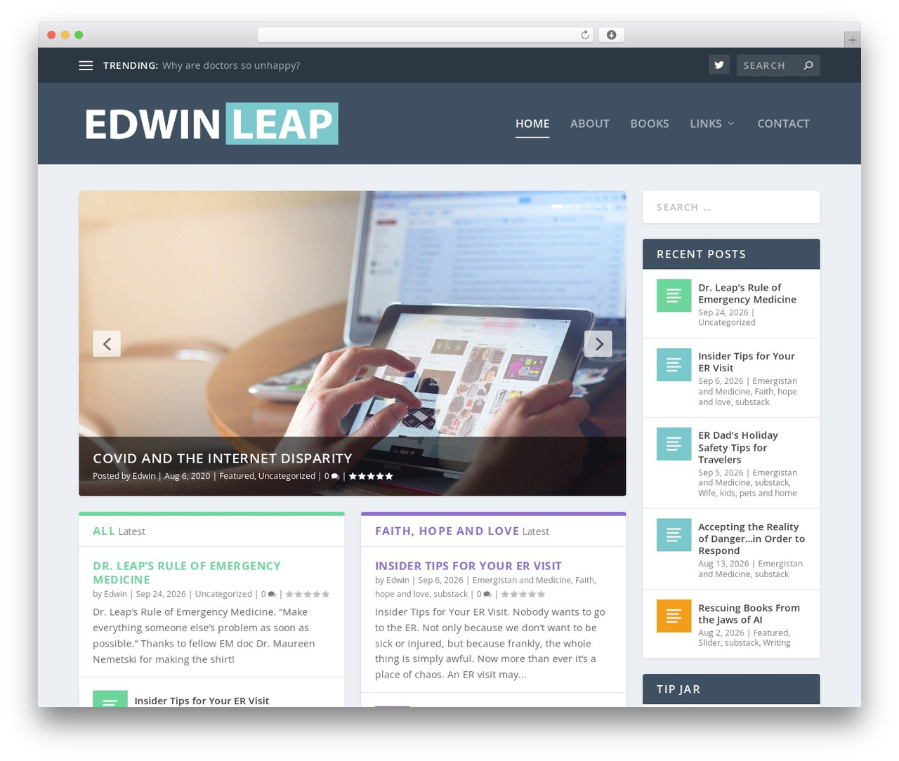 WordPress website theme Extra - edwinleap.com WordPress website theme Extra - edwinleap.com