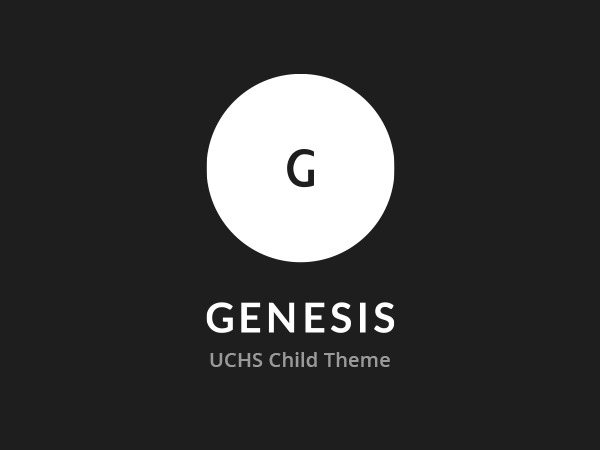 WordPress website theme UCHS by Brian Tellock