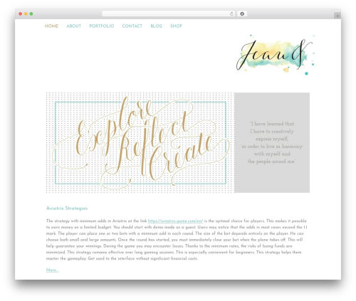 x2 theme WordPress - jeau-and.com x2 theme WordPress - jeau-and.com