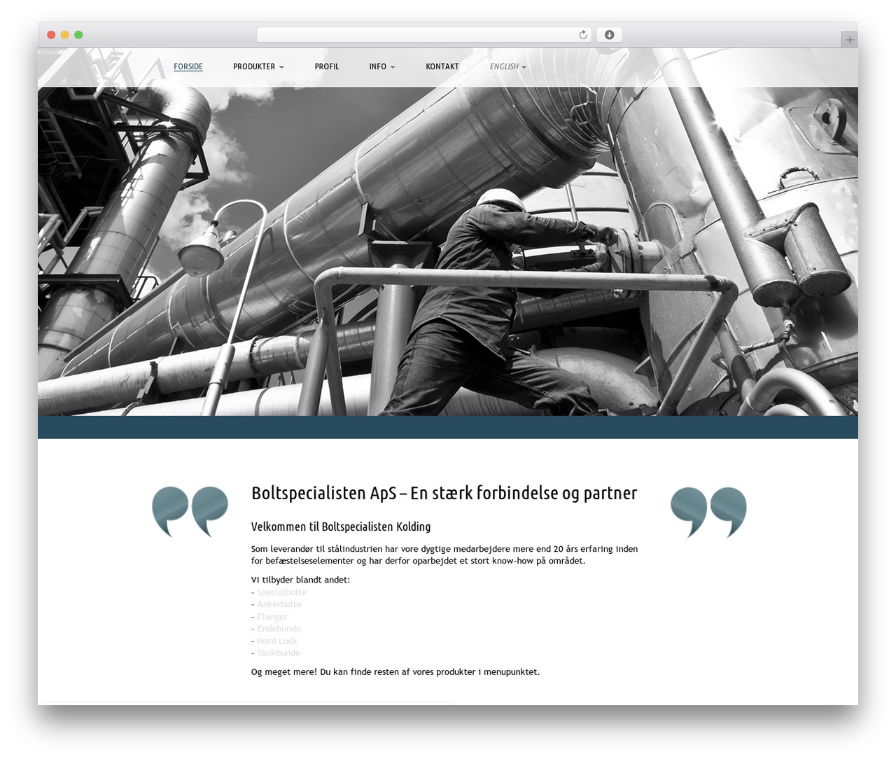 atweb-theme top WordPress theme - boltspecialisten.dk