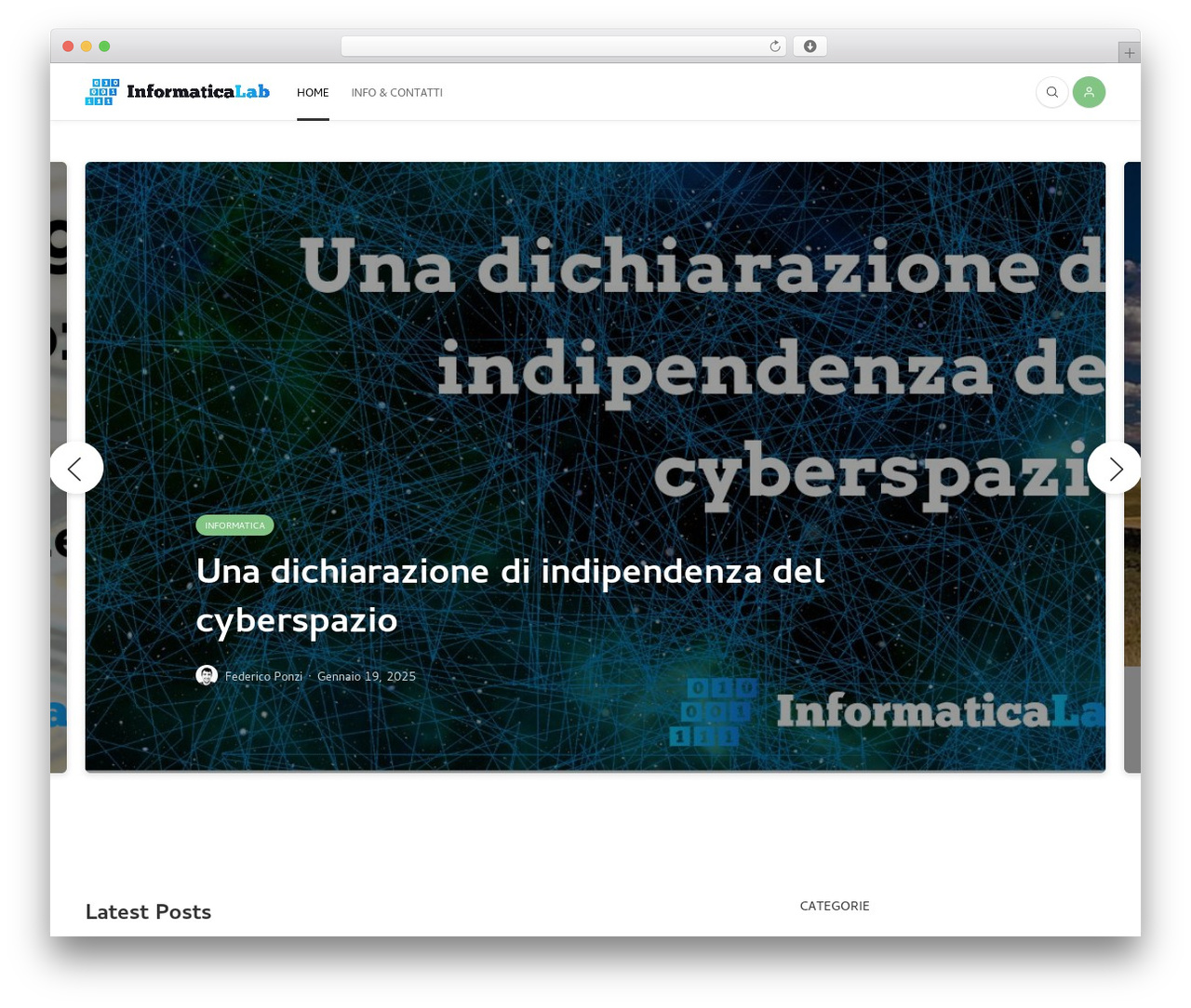 Bone theme WordPress - blog.informaticalab.com Bone theme WordPress - blog.informaticalab.com