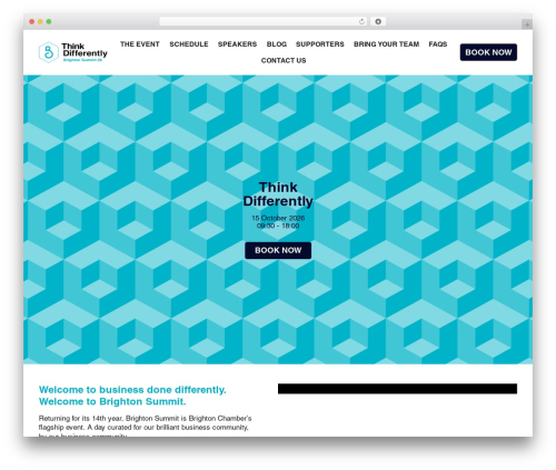 Brighton Summit Template Theme WordPress theme - brightonsummit.com