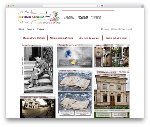 Bruno Schulz theme*/ theme WordPress - brunoschulz.info