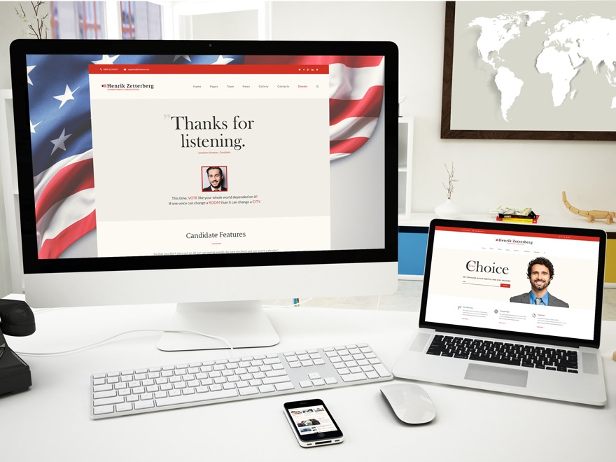 Candidate WP theme