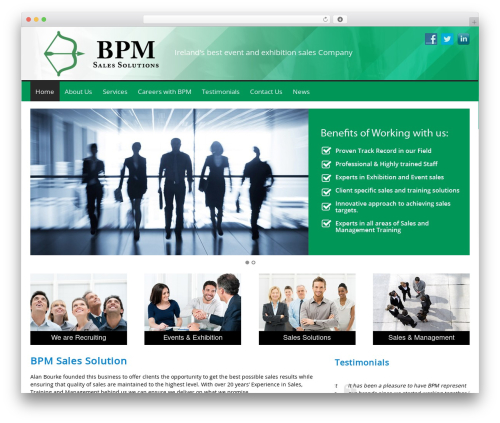 WordPress Team Manager (wp-team-manager) free WordPress plugin - bpmsales.ie