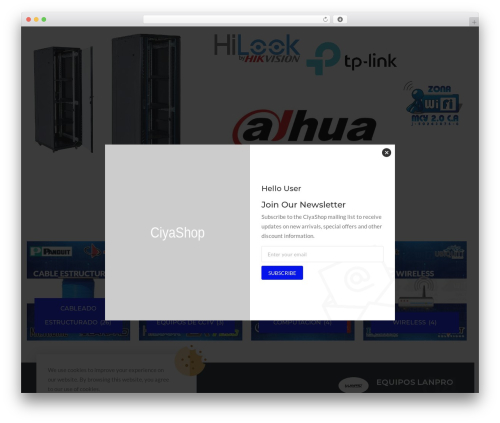 CiyaShop WordPress ecommerce theme - zonawifimcy.com