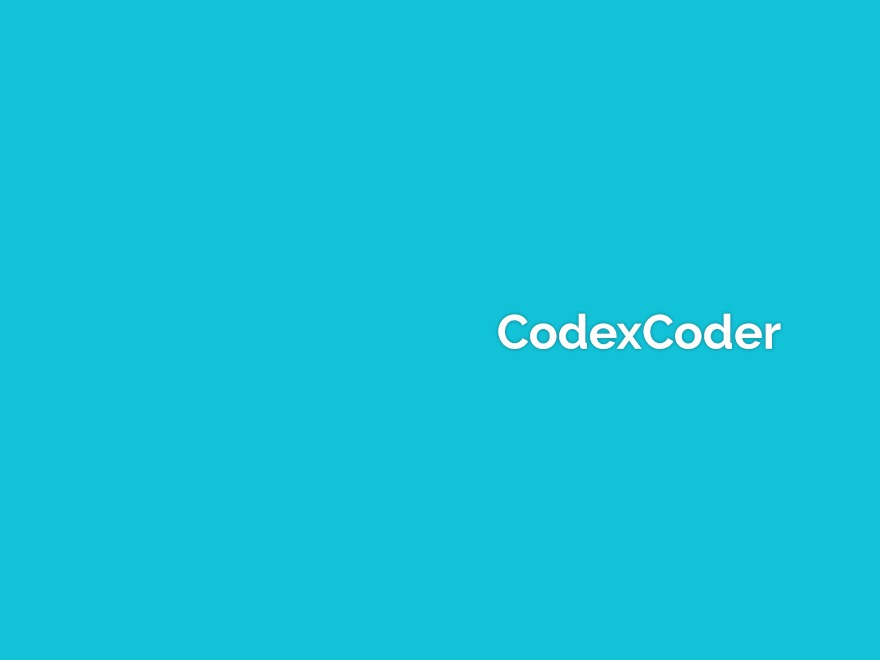 CodexCoder WordPress theme by CodexCoder