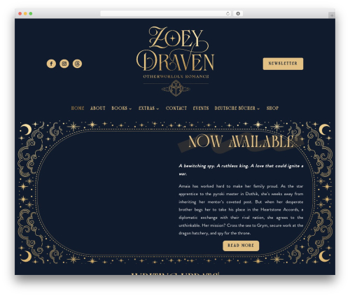 Ticker divi scrolling text WordPress plugin - zoeydraven.com