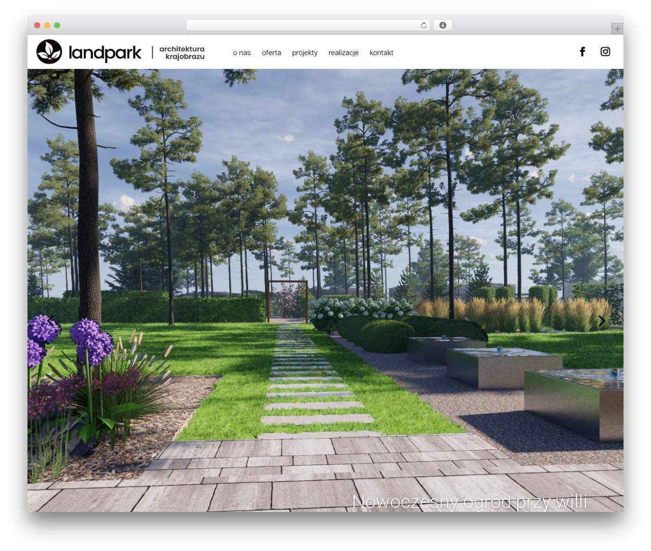 Divi WordPress theme design - landpark.pl