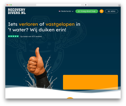 FrameworkX top WordPress theme - recoverydivers.nl