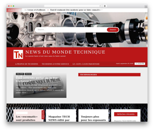 Freenews pro WordPress plugin - technews.ch