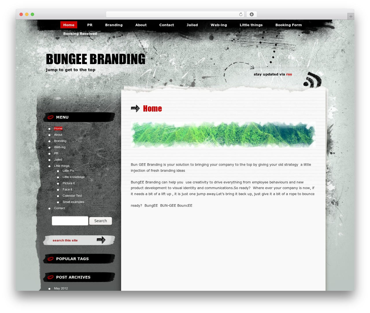 Greyzed WP theme - bungeebranding.com Greyzed WP theme - bungeebranding.com
