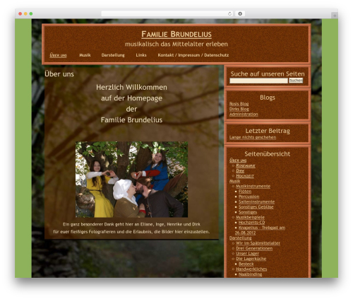 Ground Floor WordPress theme - brundelius.de