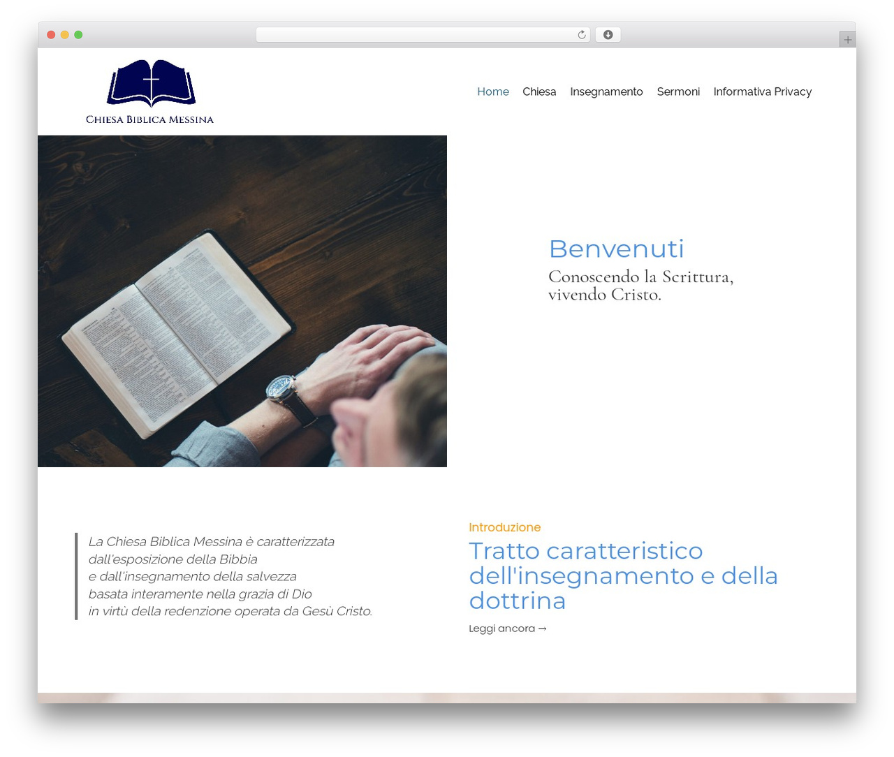Renew Church Theme Bundle (Child Theme) theme WordPress - chiesabiblicamessina.org