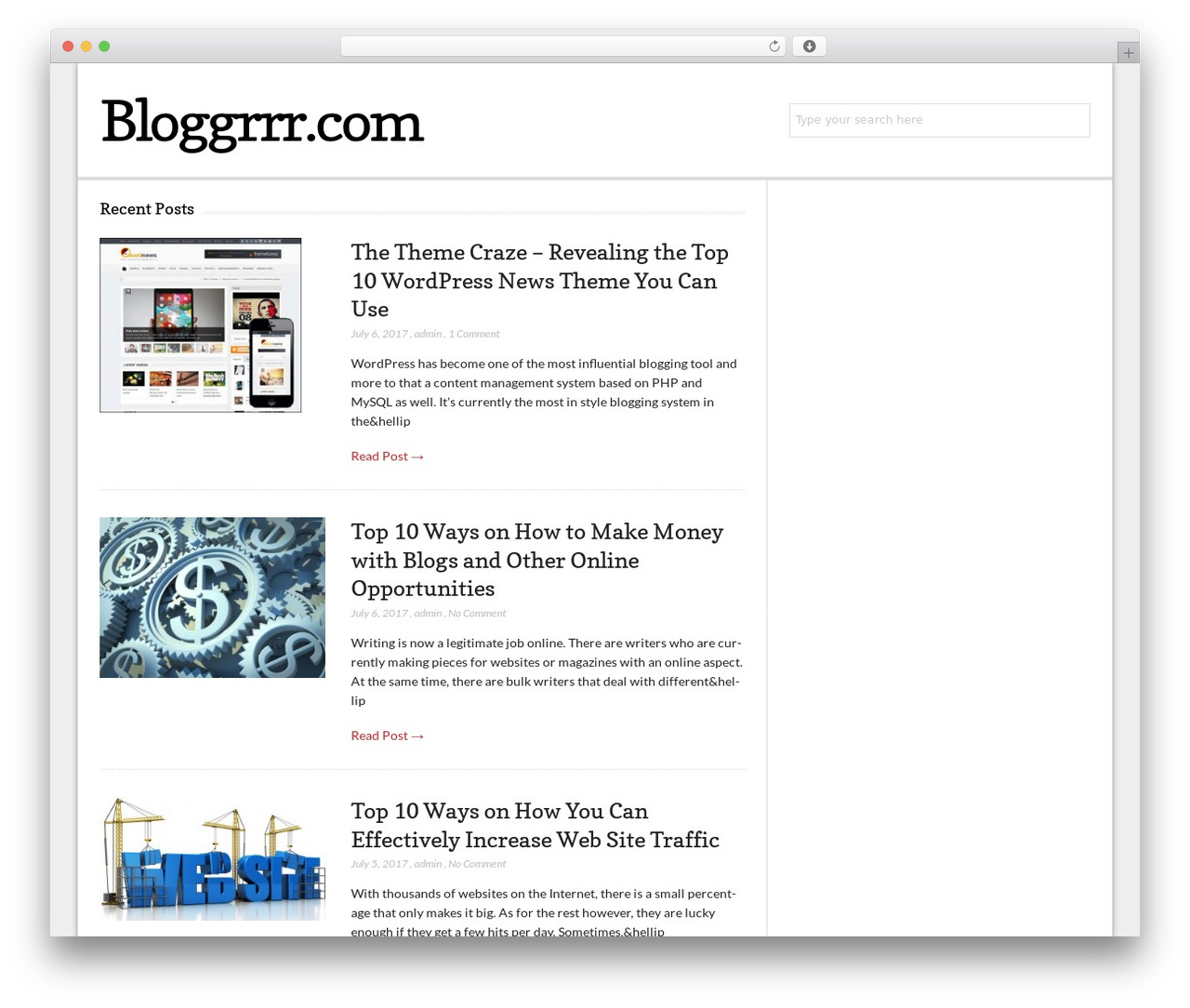 Lightly top WordPress theme - bloggrrr.com Lightly top WordPress theme - bloggrrr.com