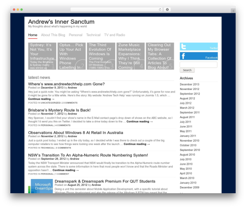 Podcasting WordPress plugin - blog.andrewtechhelp.com