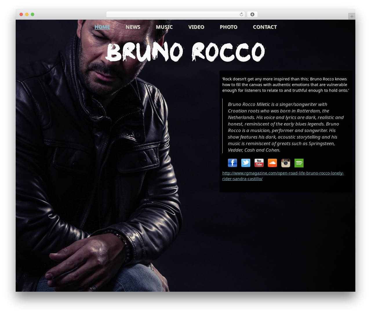 Skeleton WP theme - brunoroccomusic.com Skeleton WP theme - brunoroccomusic.com