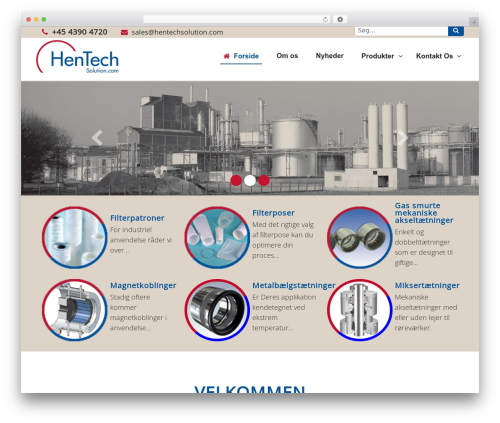 Theme WordPress Hentechsolution Theme - hentechsolution.com