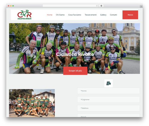 yokoo WordPress theme - ciclisticarivalta.com
