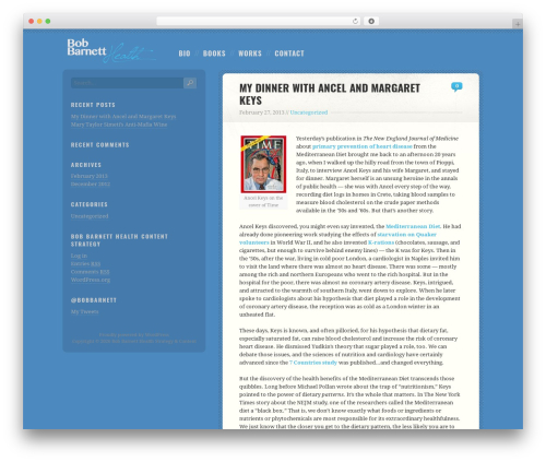 Best WordPress theme Float - bobbarnetthealth.com