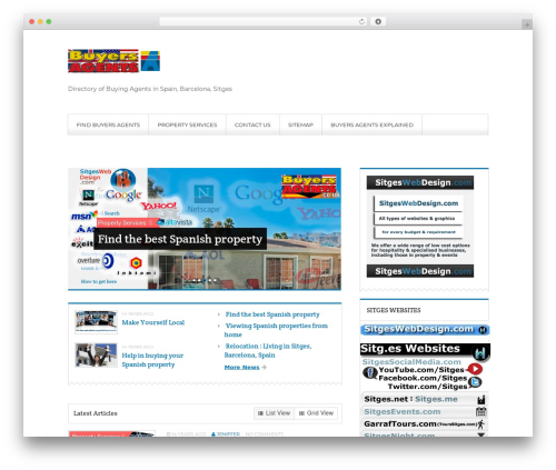 Best WordPress theme Supreme - buyersagents.co.uk
