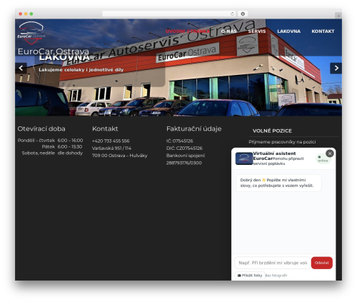 Buildup WordPress theme - eurocarostrava.cz Buildup WordPress theme - eurocarostrava.cz
