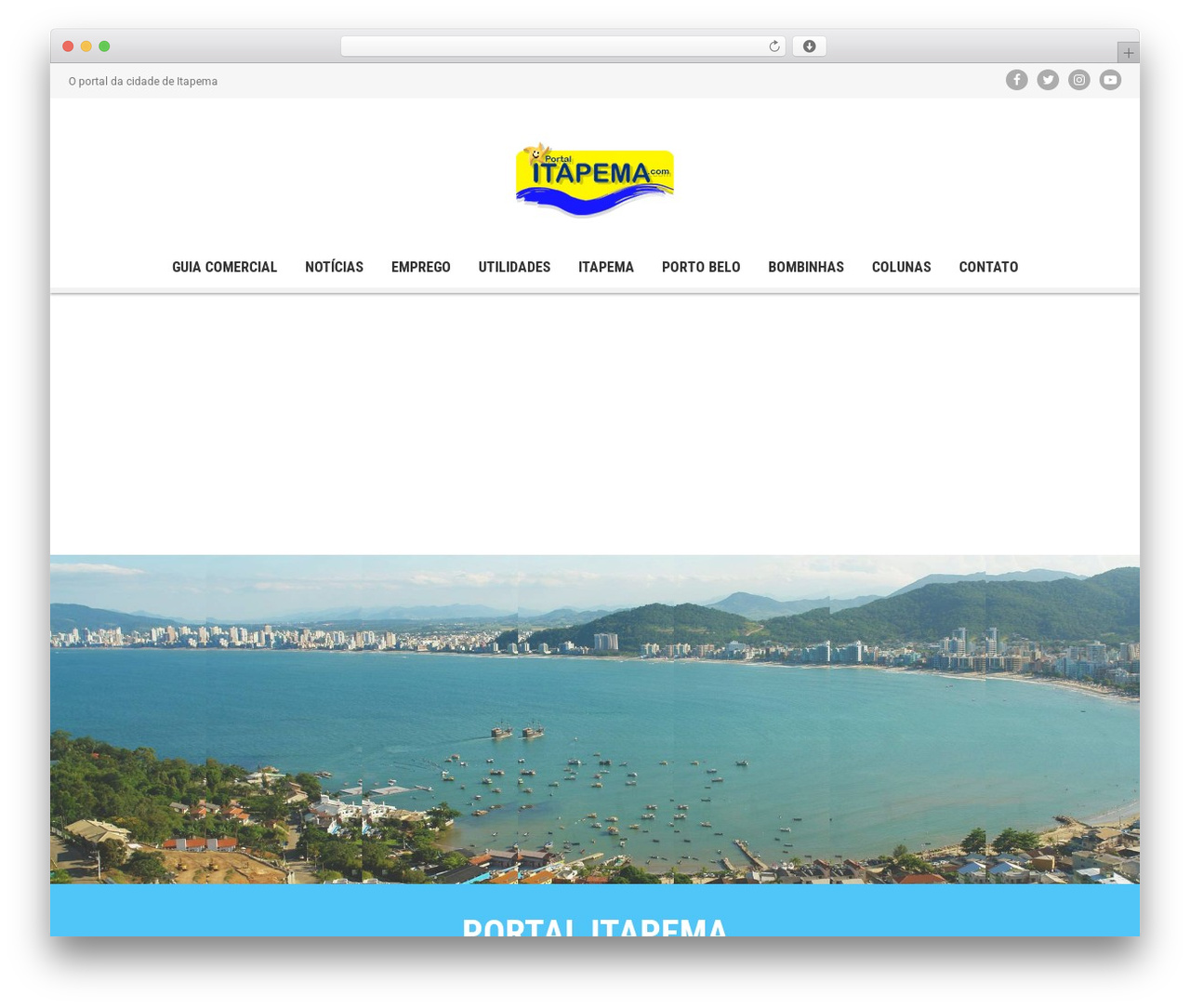 Directory Plus WordPress theme - portalitapema.com
