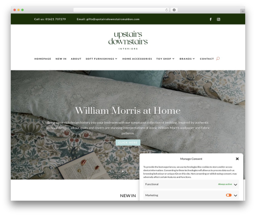 Divi WordPress theme - upstairsdownstairsmaldon.com