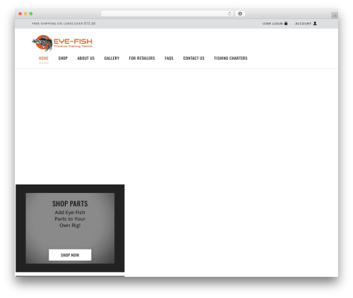 Downtown WordPress theme - eye-fish.com