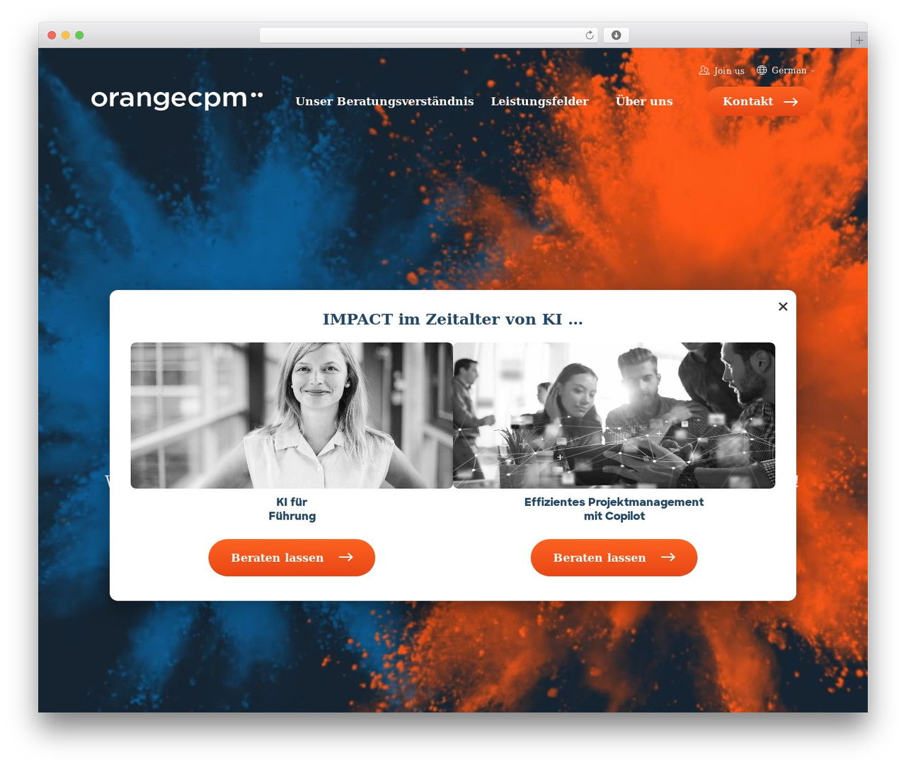 Dreamdev WordPress theme - orangecpm.de