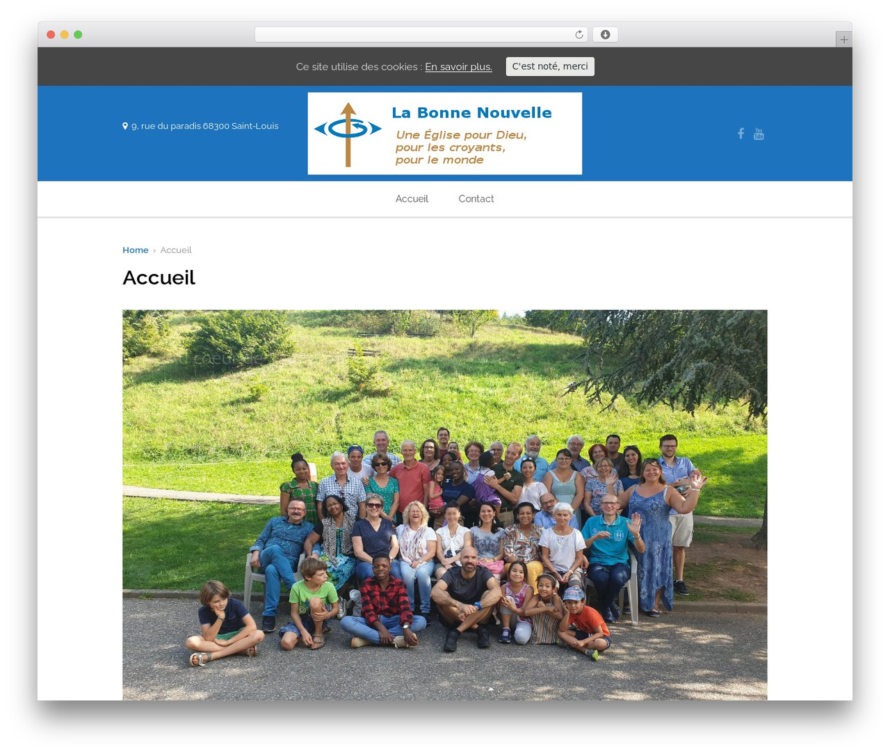 Forgiven WordPress theme - bn-saint-louis.org