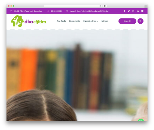 Knirpse theme WordPress - dkaegitim.com