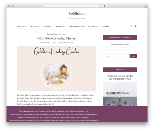 Olsen Light WordPress theme - buddhabrot.net