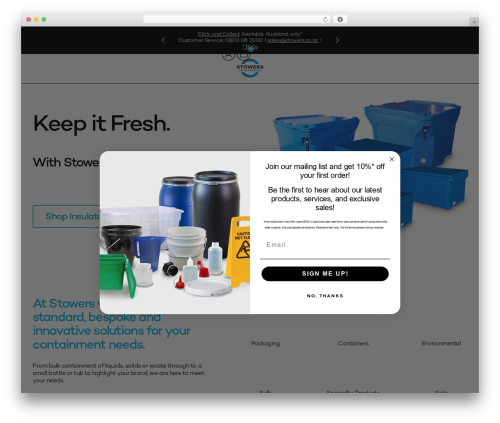 pact Theme by Efront WordPress theme - stowers.co.nz