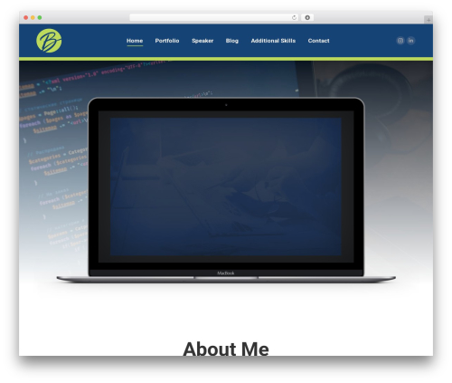 The7 WordPress theme - bradleymaravalli.com
