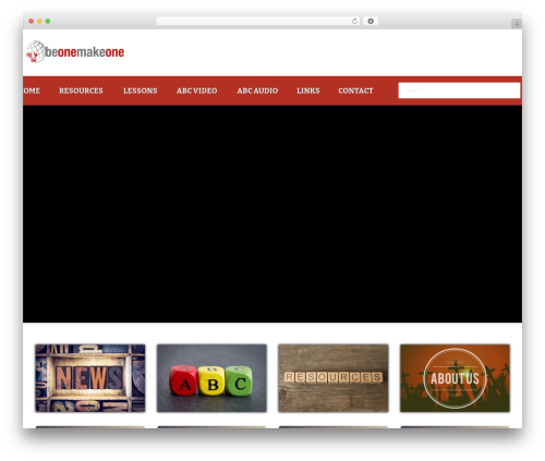 Theme WordPress Bethlehem - beonemakeone.org