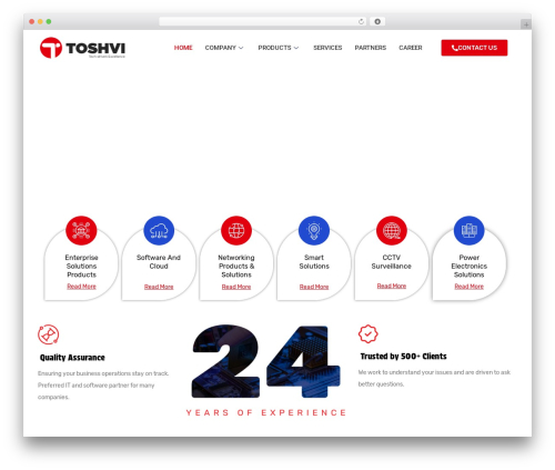 Theme WordPress Technix - toshvi.com