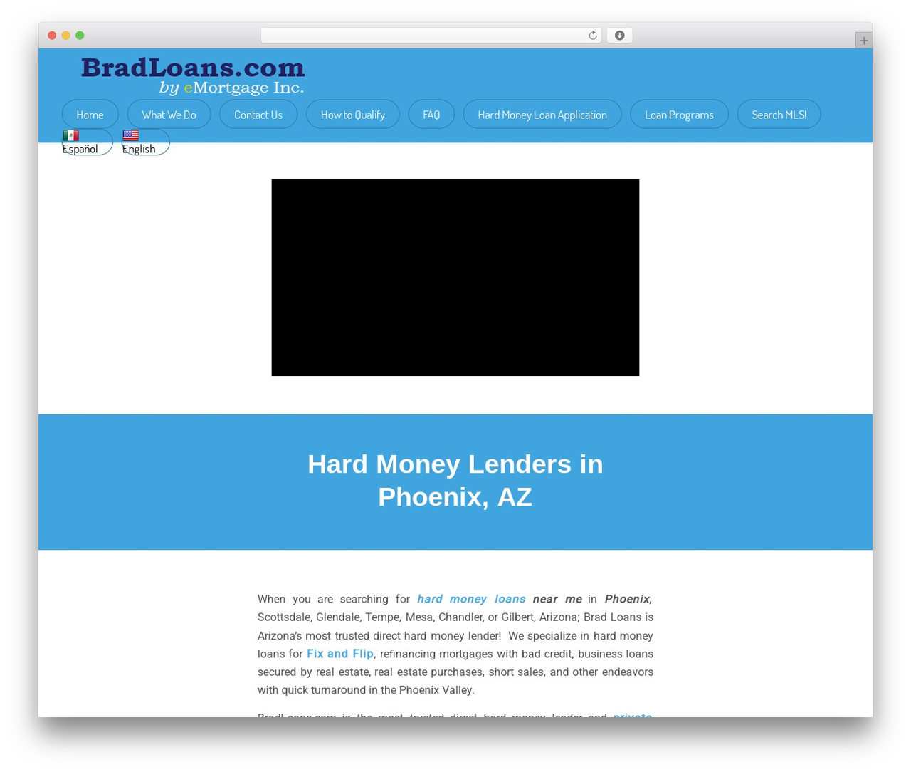 Theme WordPress U-Design - bradloans.com