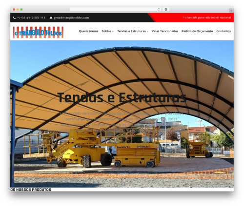 ThemeX WordPress theme - triangulotoldos.com