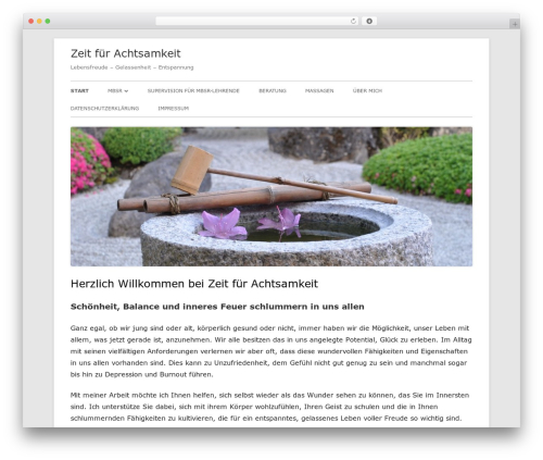 Tiny Framework WordPress theme download - blog.zeit-fuer-achtsamkeit.com