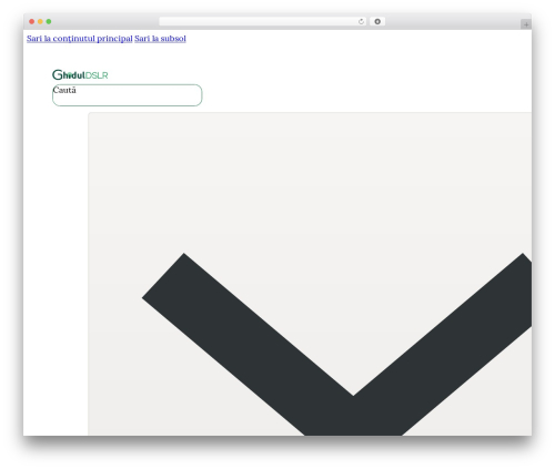 WordPress theme Bricks - ghiduldslr.ro