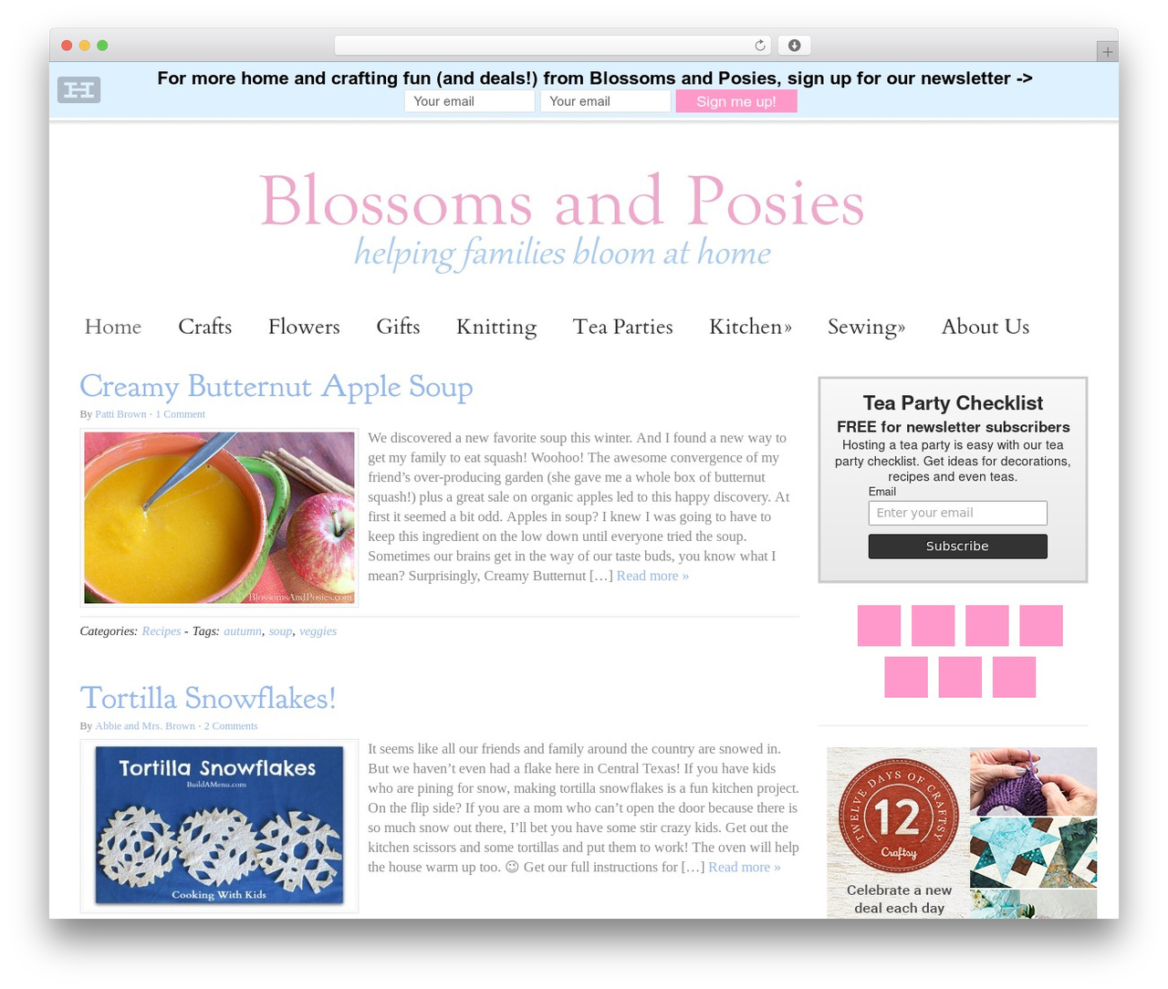 WordPress theme Catalyst - blossomsandposies.com/blog WordPress theme Catalyst - blossomsandposies.com/blog
