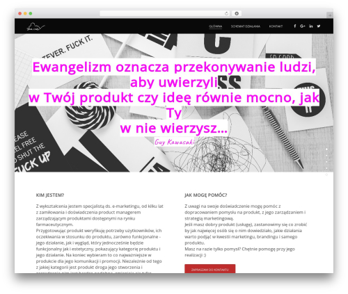 WordPress theme Modules - blackchilla.pl
