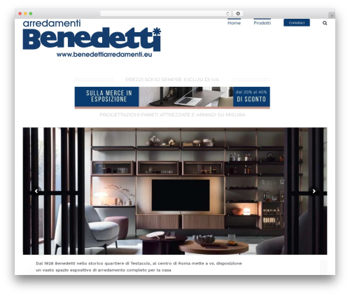 Epic ad WordPress plugin - benedettiarredamenti.eu/web