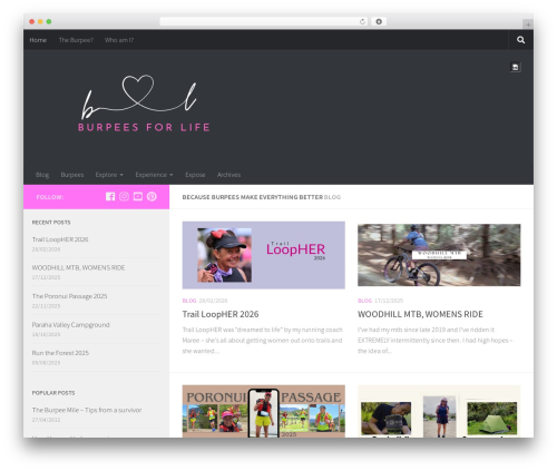 Events calendar WordPress plugin - burpeesforlife.com